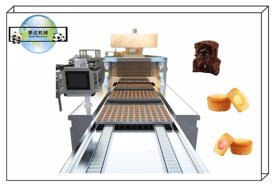 Commercial Custard Cake Baking Machine Various Packing Type Available 400kg/H