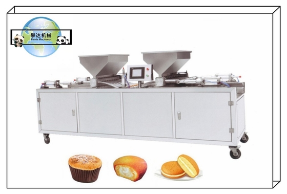 PD600 Semi Automatic Cake Machine Cupcake Production Line Muffin Custard Cake Making Equipment Machinery