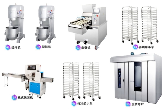 PD600 PLC Double Color Cookies Machine PLC Two Color Cookie Machine Cookie Depositor