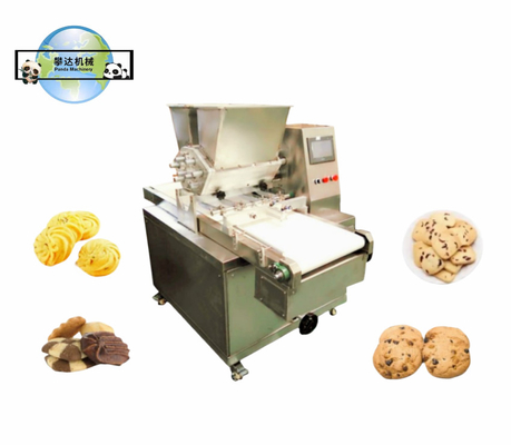 PD600 PLC Double Color Cookies Machine PLC Two Color Cookie Machine Cookie Depositor